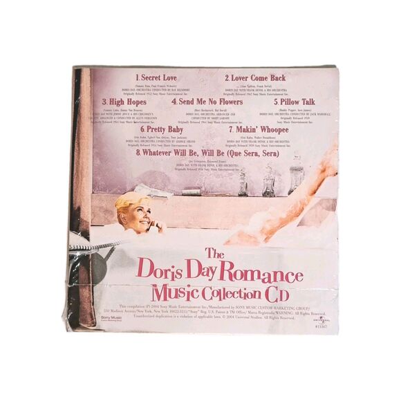 Doris Day Romance Music Collection CD 2004 Sentimental Hits Love Songs New - Picture 2 of 2